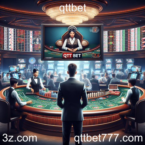 Experiência Imersiva no Cassino Ao Vivo do QTTBet